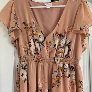 Isabel maternity maxi dress